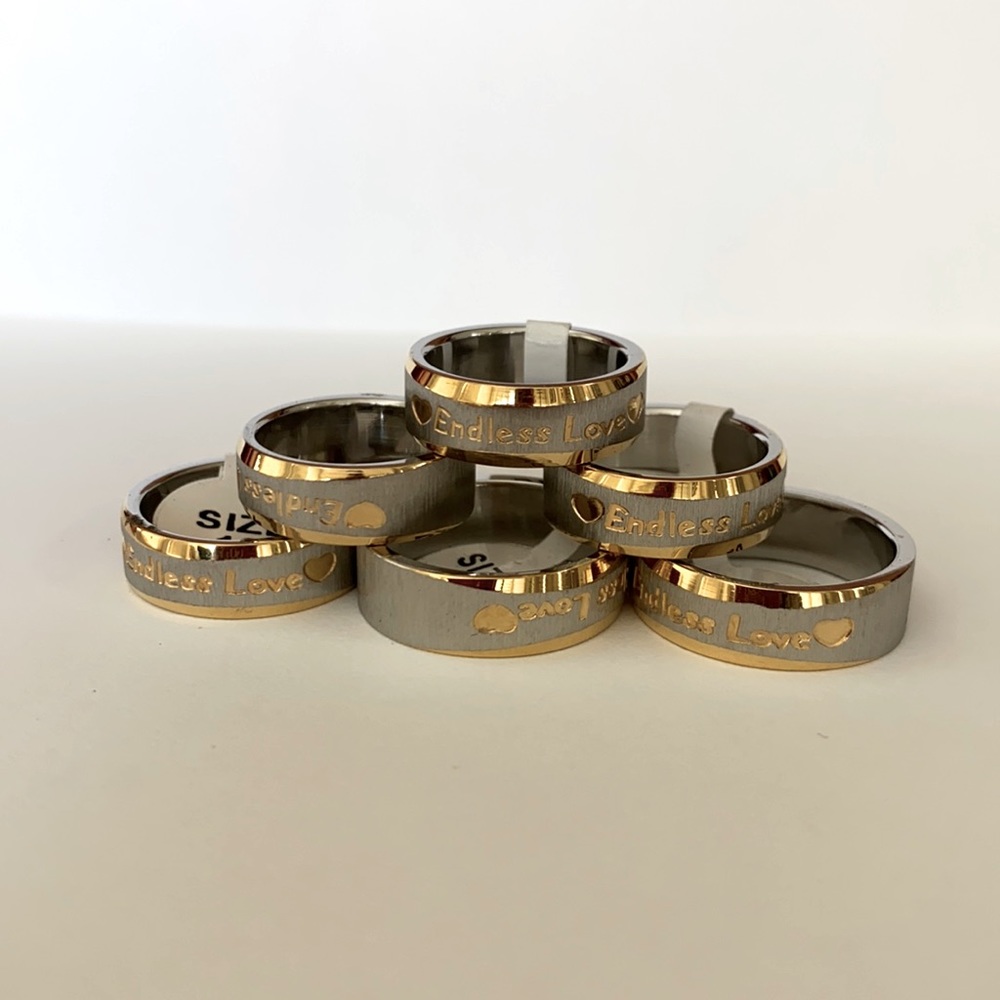 Men’s rings unisex  Stainless steal Rings rings